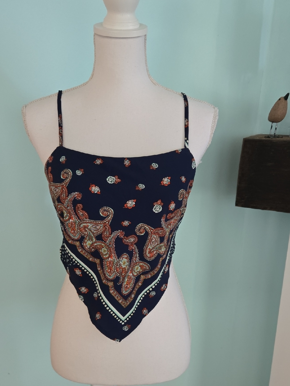 LA Hearts Bandana Top M